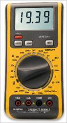 Produktabbildung 3 in 1 – Digital-Multimeter VA 16 mit Netzwerk-/Telefonkabel- und Batterietester